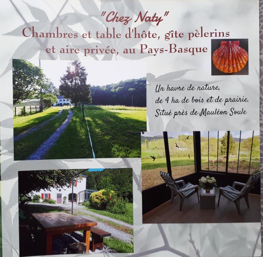 "Chez Naty" Chambres D'Hotes Au Pays-Basque Cheraute Esterno foto